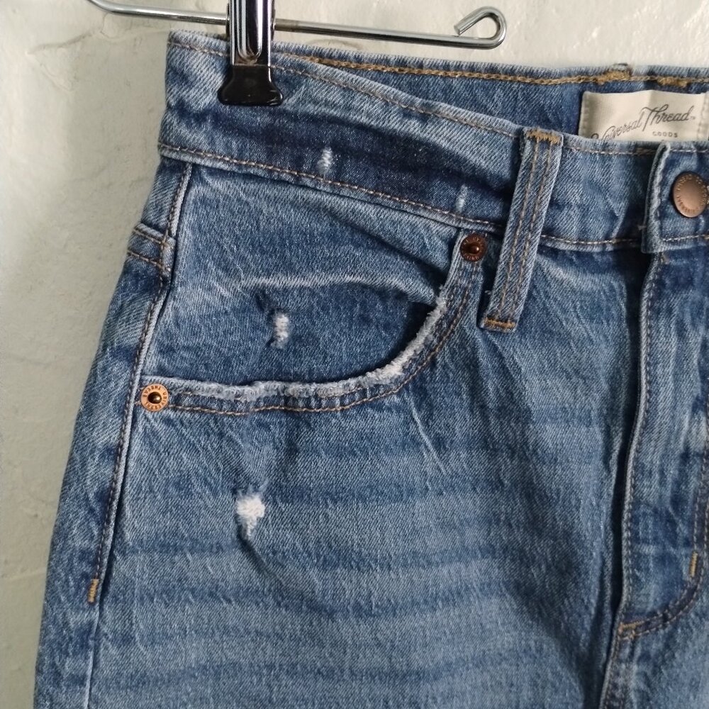 Universal Thread High-Rise Midi Jean Skirt - Picture 8 of 11